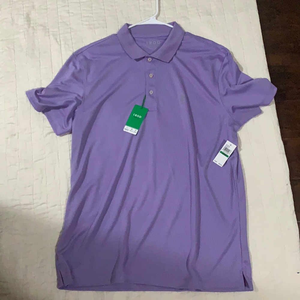 IZOD Golf Shirt L